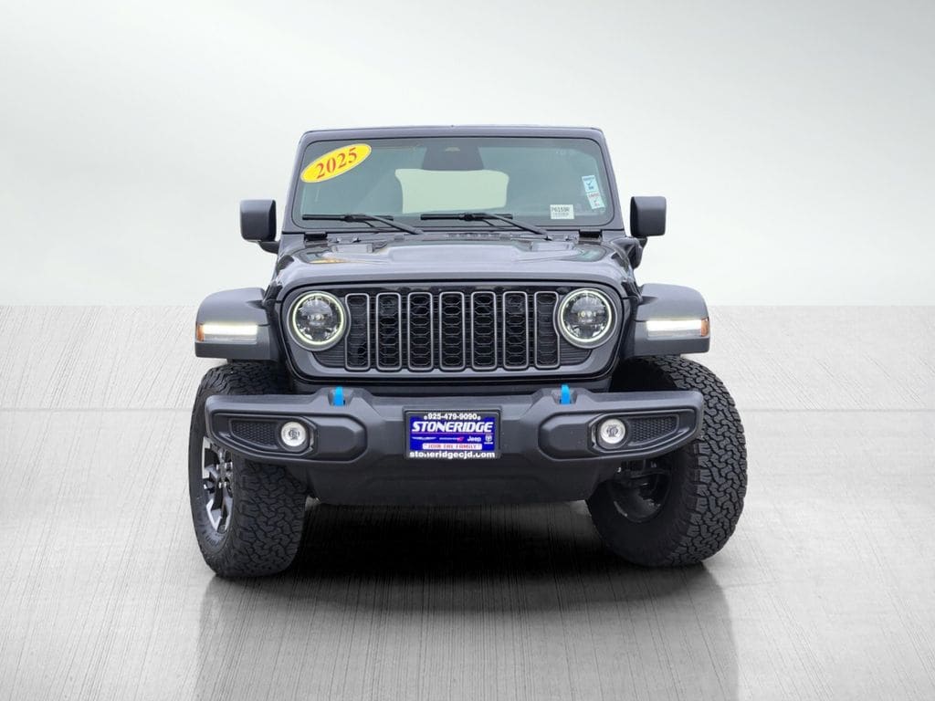 Used 2025 Jeep Wrangler 4xe Rubicon 4XE with VIN 1C4RJXR69SW584922 for sale in Pleasanton, CA