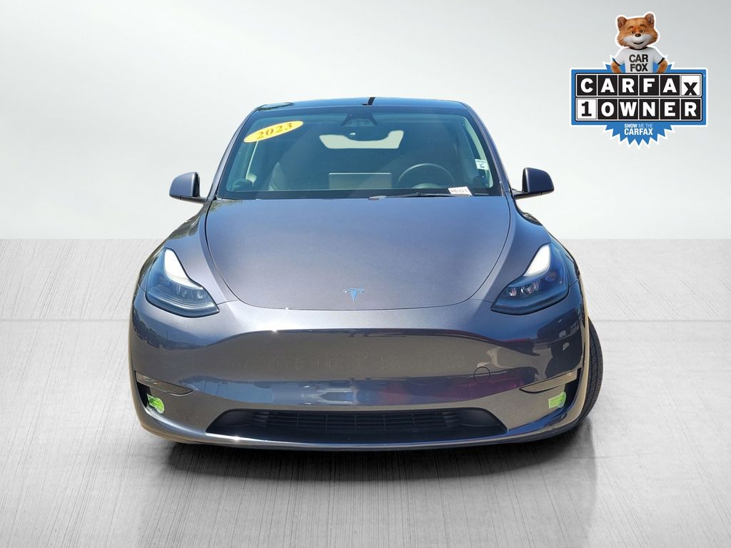 Used 2023 Tesla Model Y Long Range with VIN 7SAYGDEEXPF824208 for sale in Pleasanton, CA