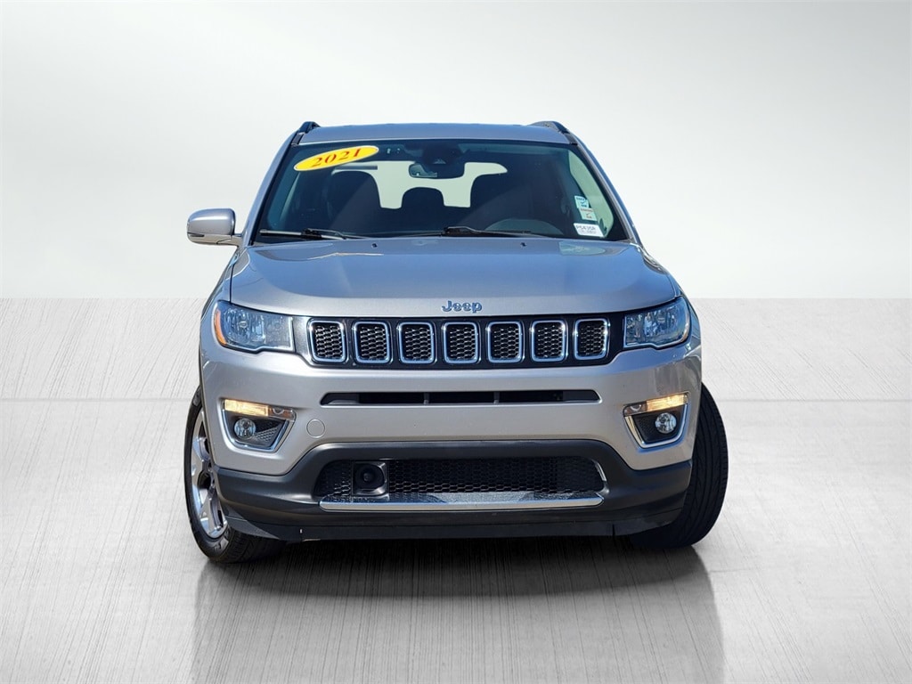 Used 2021 Jeep Compass Limited with VIN 3C4NJDCB4MT594740 for sale in Pleasanton, CA