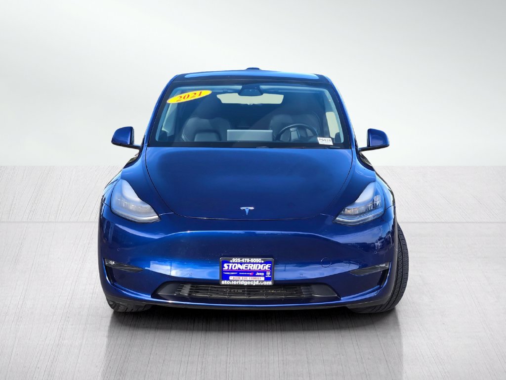 Used 2021 Tesla Model Y Long Range with VIN 5YJYGDEEXMF062426 for sale in Pleasanton, CA
