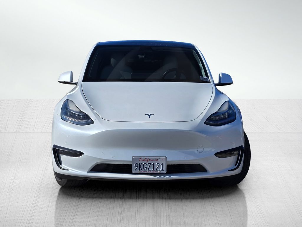 Used 2021 Tesla Model Y Long Range with VIN 5YJYGDEEXMF158024 for sale in Pleasanton, CA