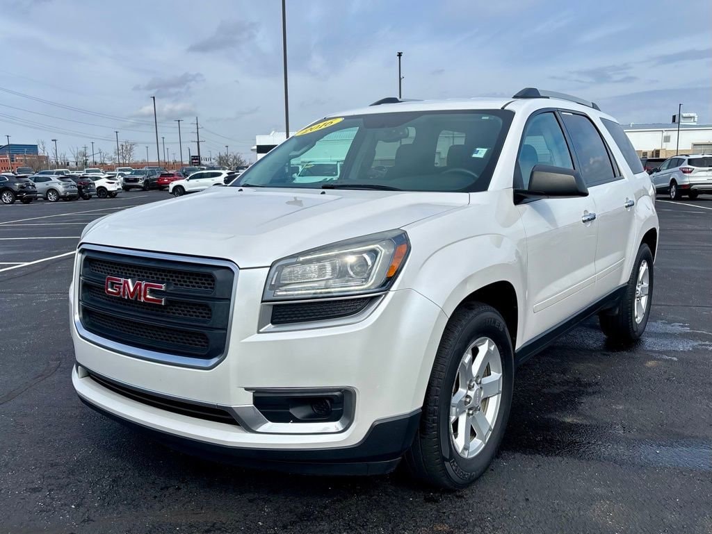 Used 2016 GMC Acadia SLE-2 with VIN 1GKKRPKD3GJ193759 for sale in Plainfield, IN