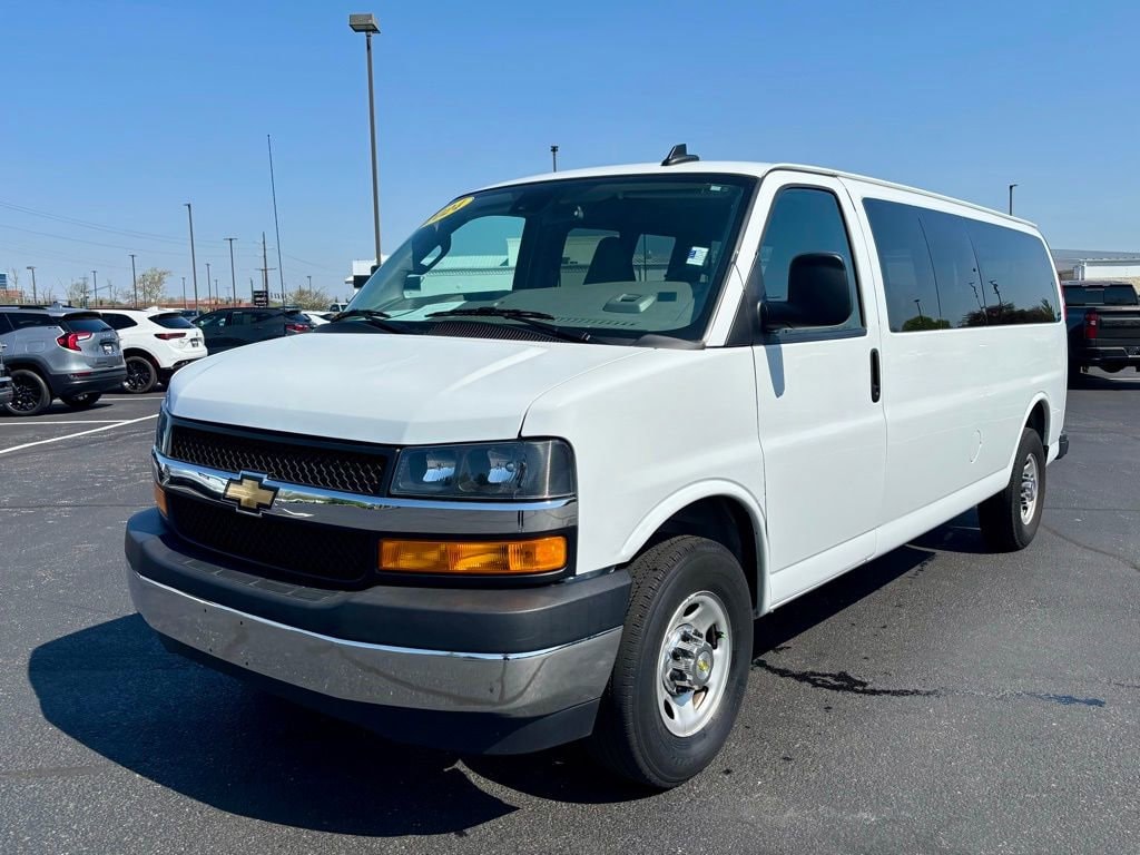 Used 2024 Chevrolet Express Passenger 3500 1LT Van Extended Passenger Van