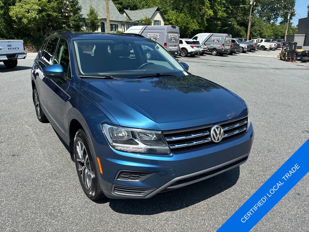 Certified 2020 Volkswagen Tiguan SE with VIN 3VV2B7AX6LM059385 for sale in Tryon, NC