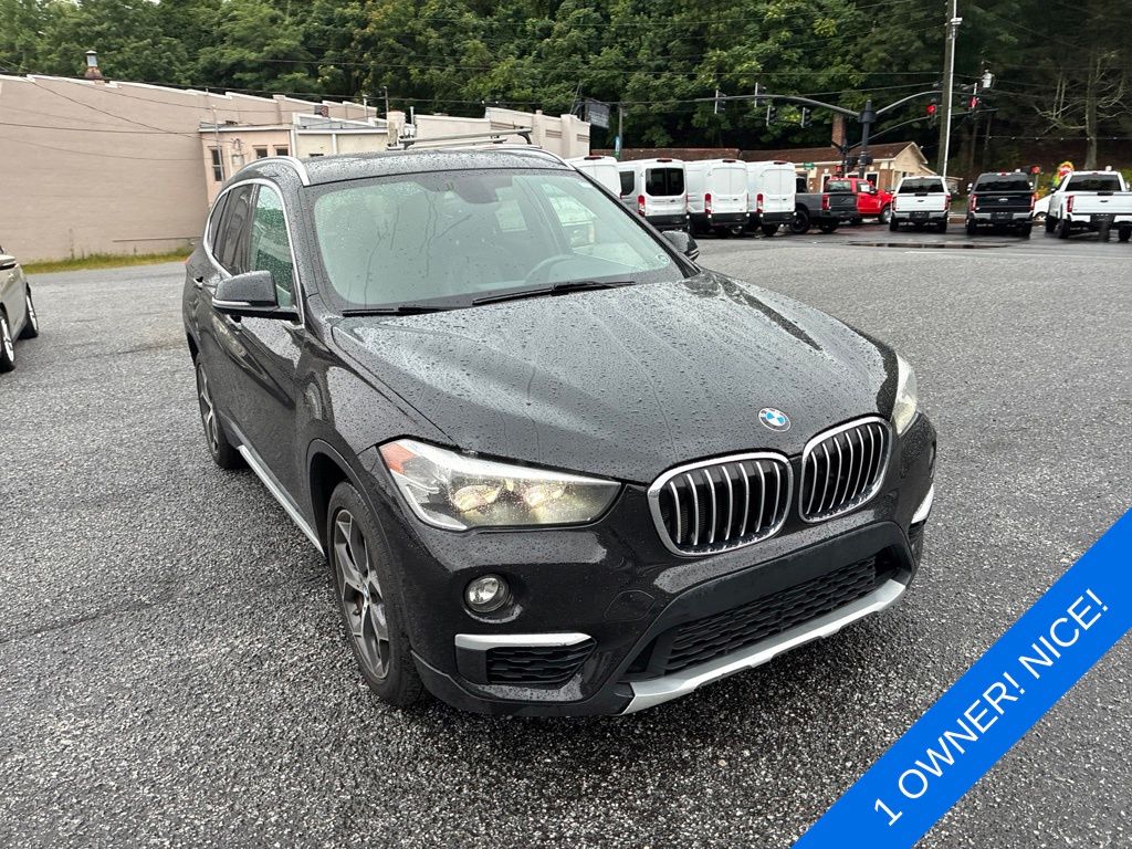 Certified 2018 BMW X1 28i with VIN WBXHU7C33J5L07529 for sale in Tryon, NC