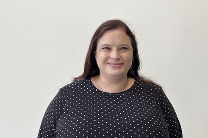 Staff member Andrea VanWyk from ID_3b4e59