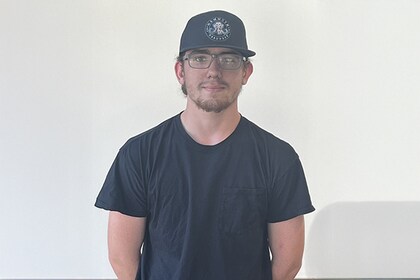 Staff member Logan Chapman from ID_3d06a4