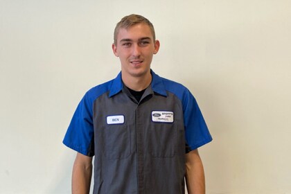 Staff member Ben Dimsdale from ID_3d06a4