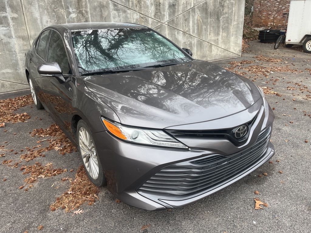 Certified 2018 Toyota Camry XLE with VIN 4T1B11HK1JU141537 for sale in Tryon, NC