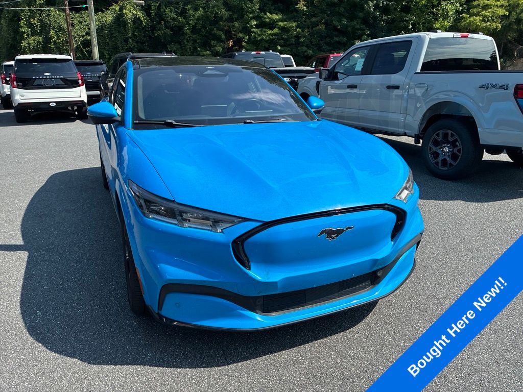 Used 2021 Ford Mustang Mach-E Premium AWD First Edition with VIN 3FMTK3SU5MMA06142 for sale in Tryon, NC