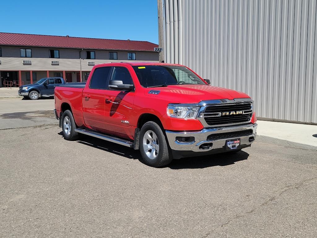 Used 2021 RAM Ram 1500 Pickup Big Horn/Lone Star with VIN 1C6SRFMT5MN684260 for sale in Valley City, ND