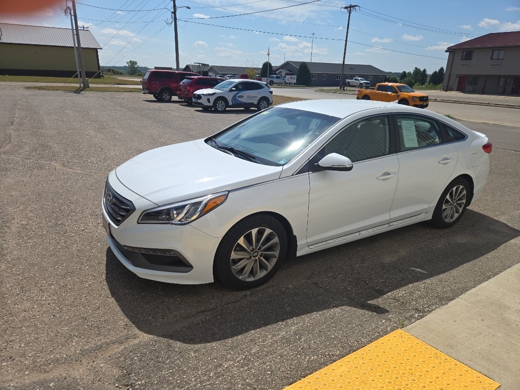 Used 2015 Hyundai Sonata Sport with VIN 5NPE34AF8FH208260 for sale in Valley City, ND