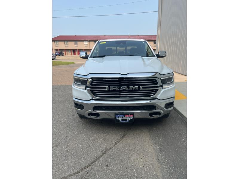 Used 2022 RAM Ram 1500 Pickup Laramie with VIN 1C6SRFRT0NN270216 for sale in Valley City, ND