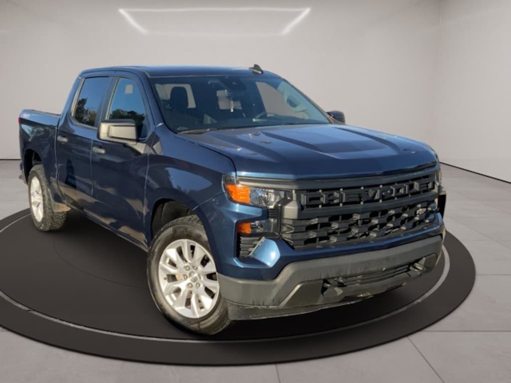 Used 2022 Chevrolet Silverado 1500 Custom Truck Crew Cab