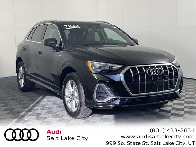 Certified Pre-Owned 2022 Audi Q3 S Line Premium SUV for Sale in Salt Lake City