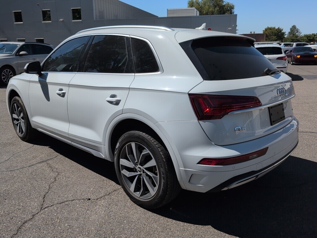 Used 2021 Audi Q5 Premium Plus with VIN WA1BAAFY9M2127889 for sale in Salt Lake City, UT