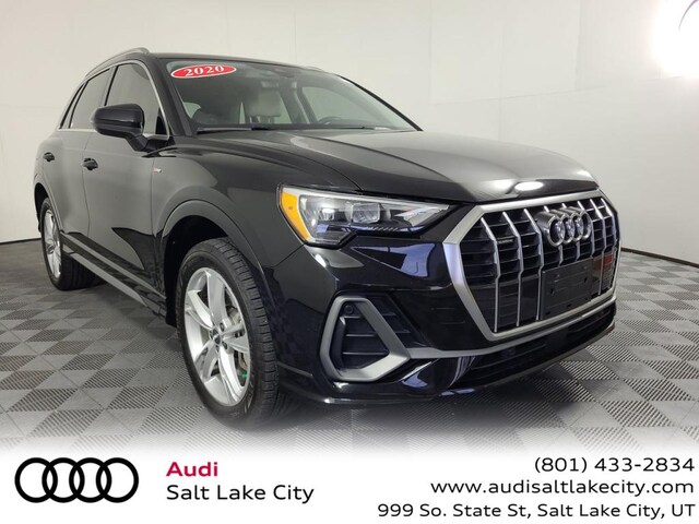 Certified Pre-Owned 2020 Audi Q3 S Line Premium SUV for Sale in Salt Lake City
