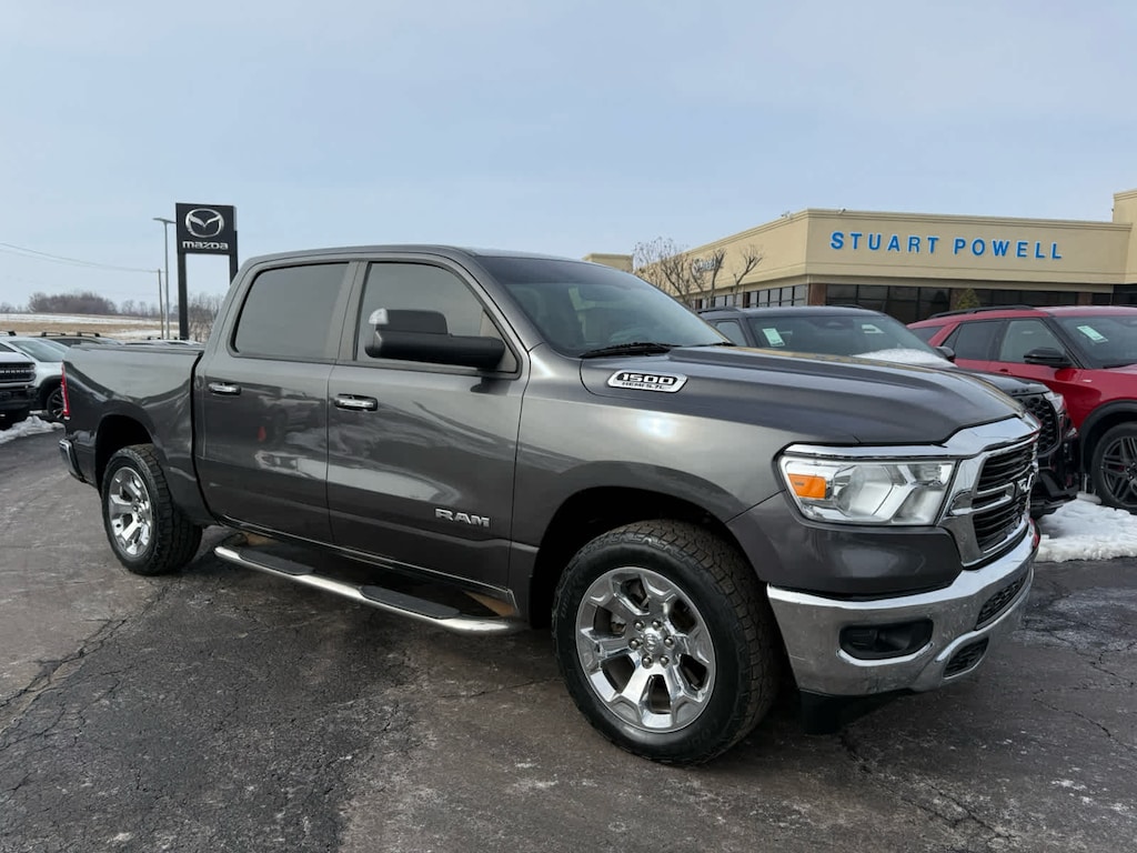 Used 2020 Ram 1500 Big Horn 4x4 Crew Cab 57 Box Truck