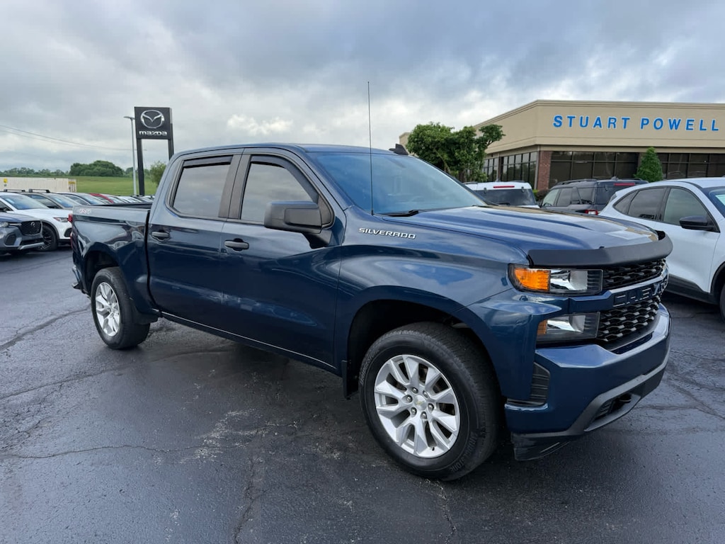 Used 2021 Chevrolet Silverado 1500 Custom 4WD Crew Cab 147