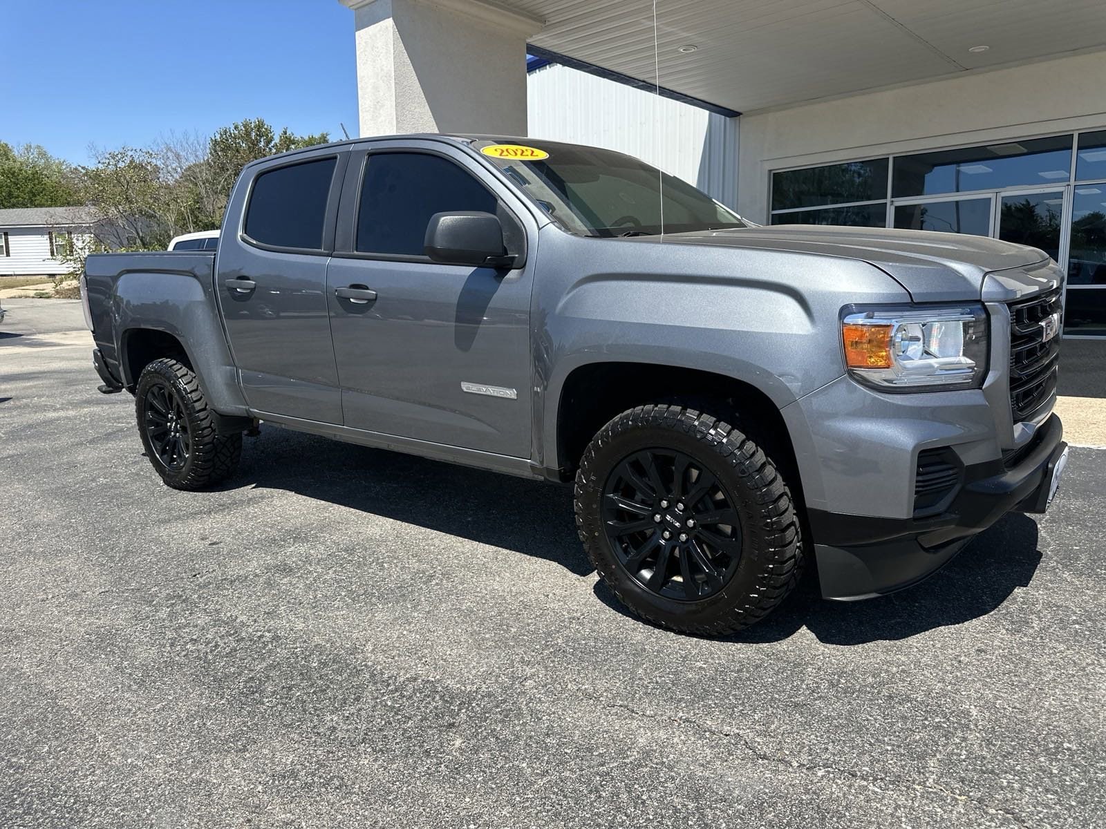 Used 2022 GMC Canyon Elevation Standard with VIN 1GTG5BEN2N1203666 for sale in Atoka, OK