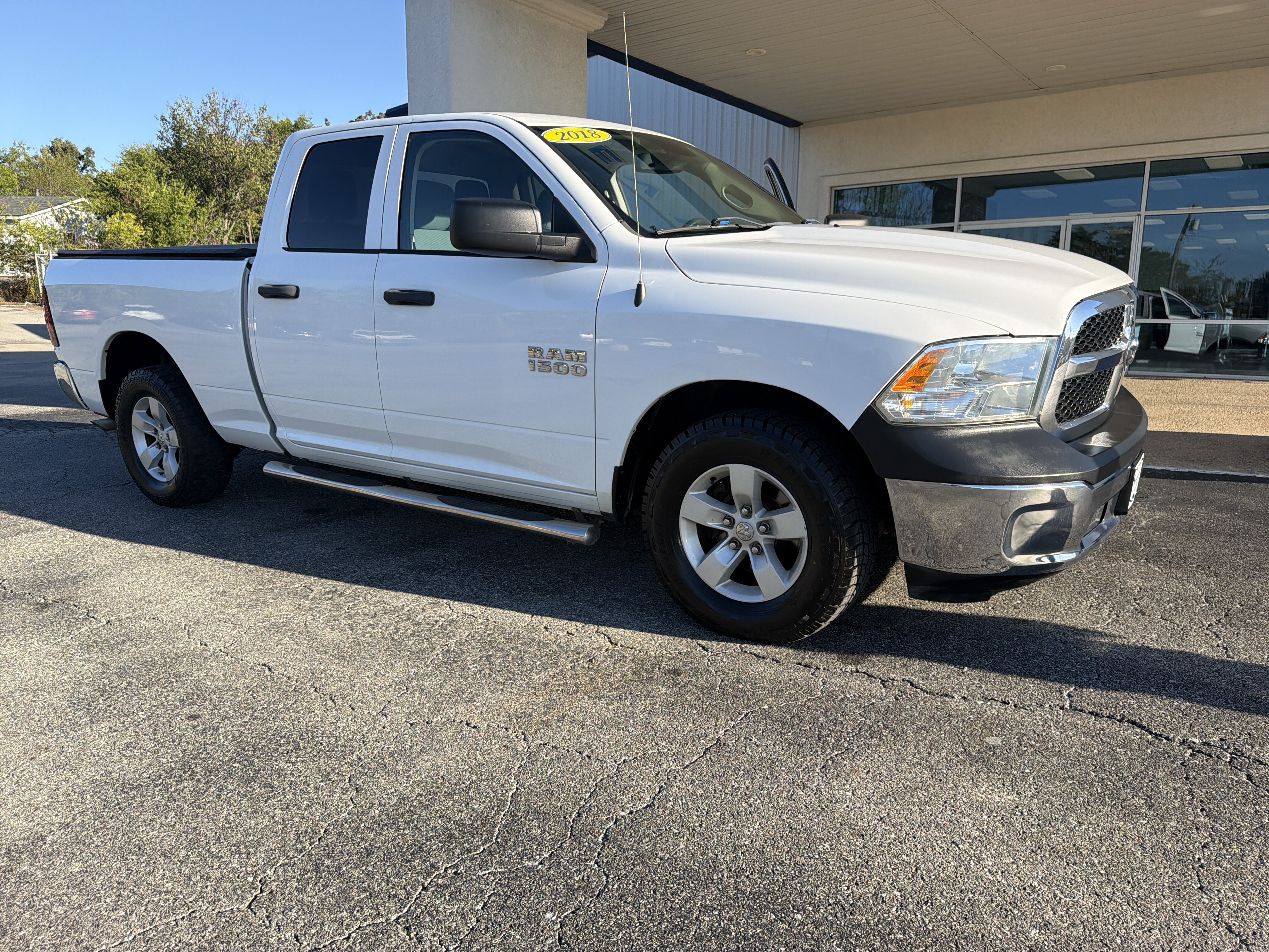 Used 2018 RAM Ram 1500 Pickup Tradesman with VIN 1C6RR6FG0JS208008 for sale in Atoka, OK