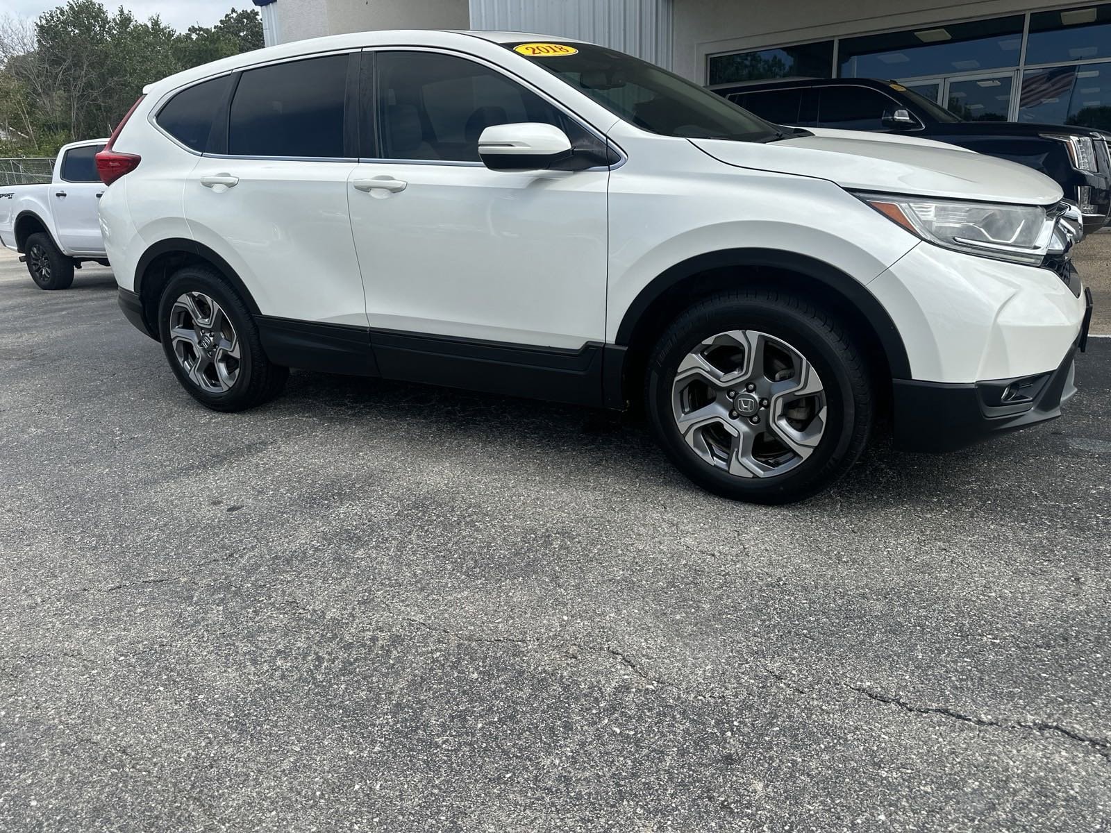 Used 2018 Honda CR-V EX-L with VIN 5J6RW2H85JL005197 for sale in Atoka, OK