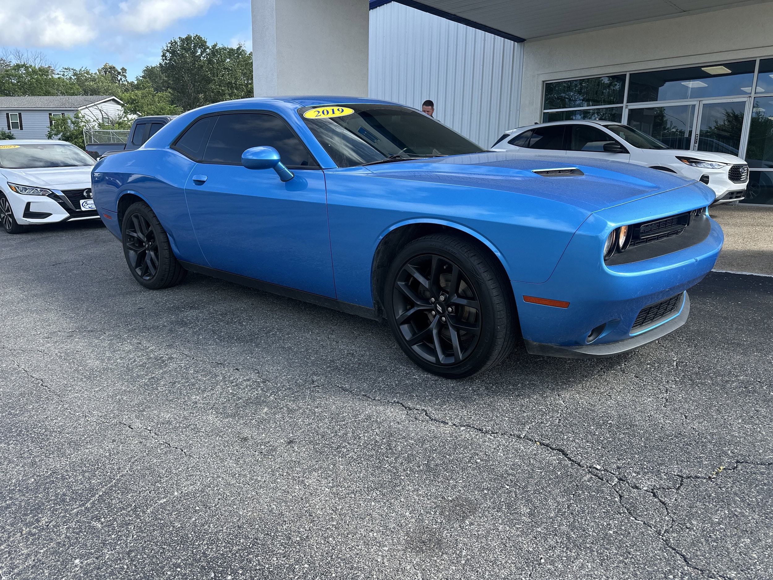 Used 2019 Dodge Challenger SXT with VIN 2C3CDZAG6KH509076 for sale in Atoka, OK
