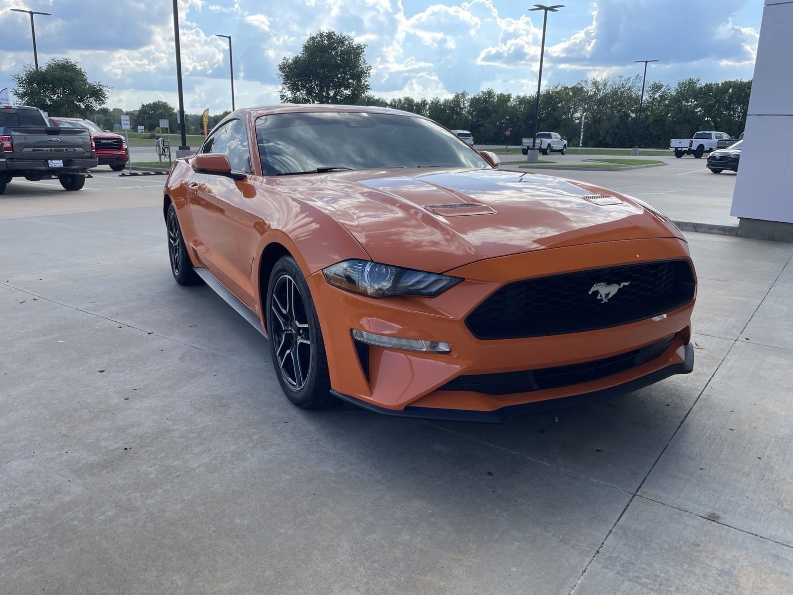 Used 2020 Ford Mustang EcoBoost with VIN 1FA6P8TH0L5127589 for sale in Tahlequah, OK