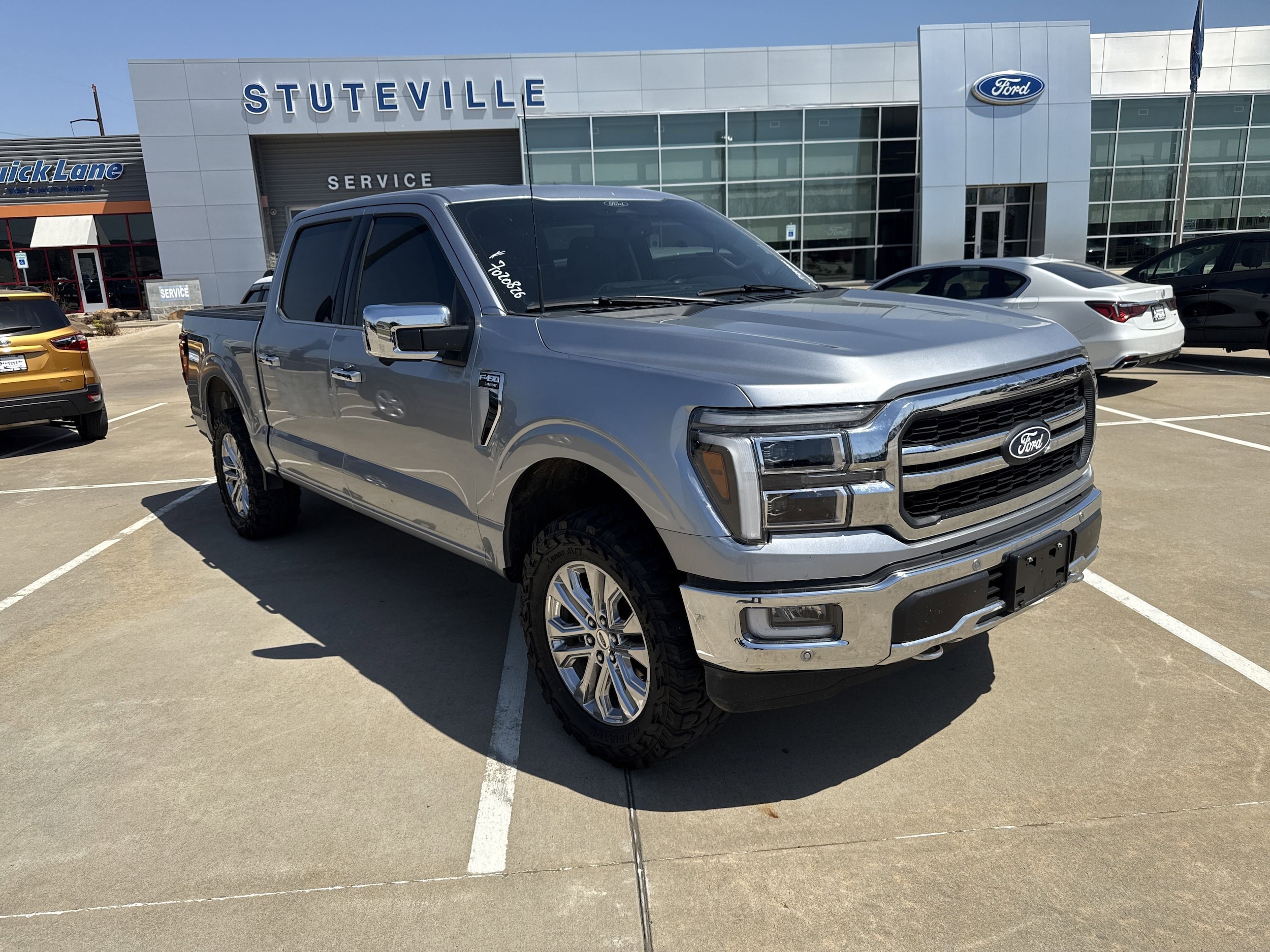 Used 2024 Ford F-150 Lariat with VIN 1FTFW5L55RFA66082 for sale in Tahlequah, OK