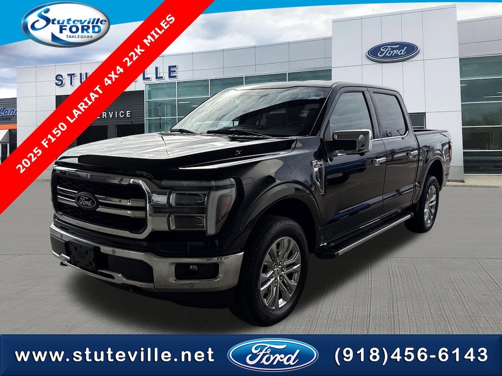 Used 2025 Ford F-150 LARIAT Truck SuperCrew Cab