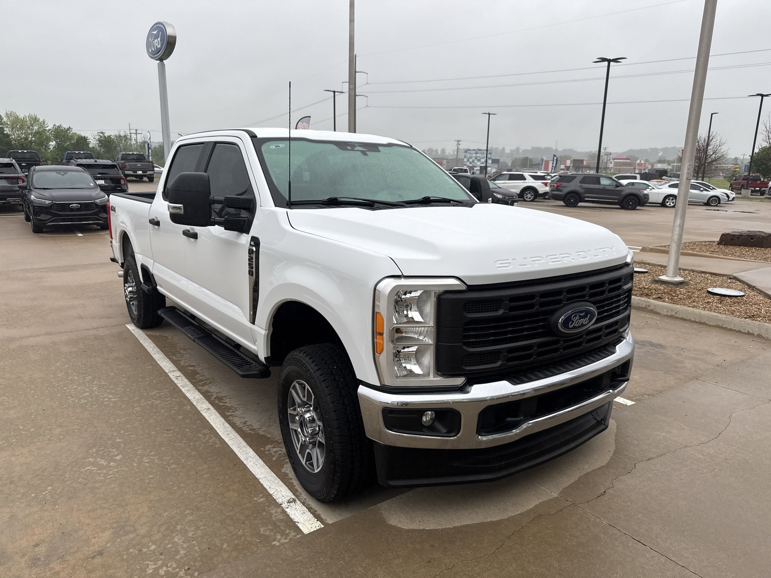 Used 2023 Ford F-250 Super Duty XL with VIN 1FT7W2BA9PEE11294 for sale in Tahlequah, OK