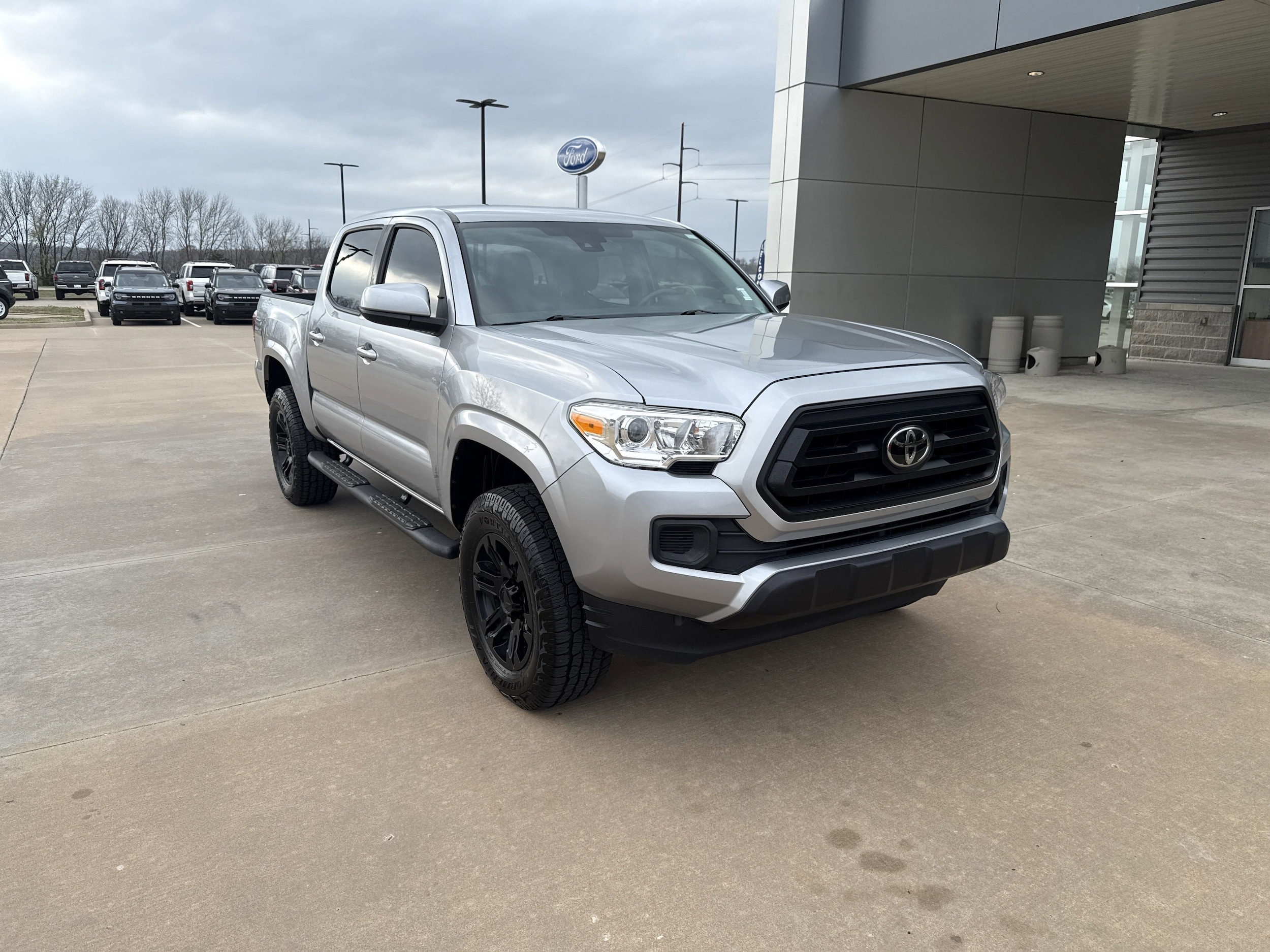 Used 2021 Toyota Tacoma SR with VIN 5TFAX5GN3MX190226 for sale in Tahlequah, OK