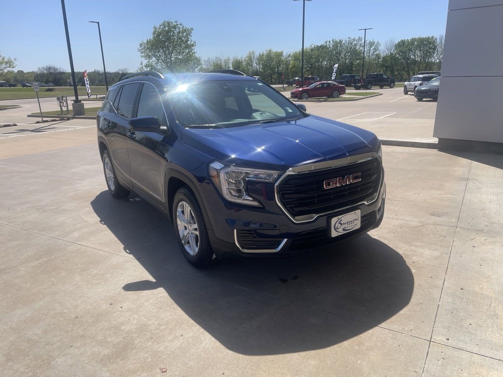 Used 2022 GMC Terrain SLE with VIN 3GKALMEV8NL287982 for sale in Tahlequah, OK