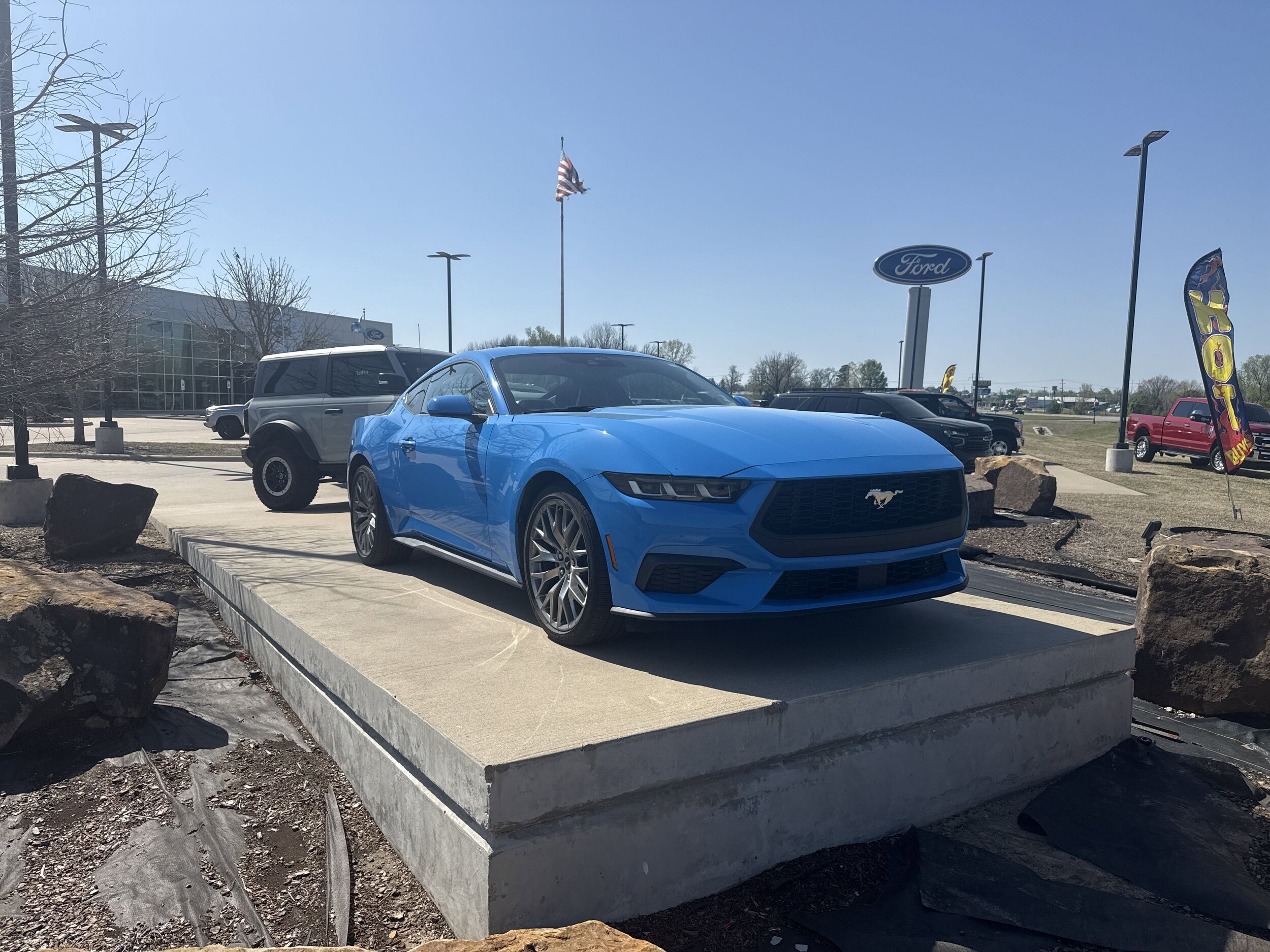 Used 2024 Ford Mustang EcoBoost Premium with VIN 1FA6P8TH8R5118440 for sale in Tahlequah, OK