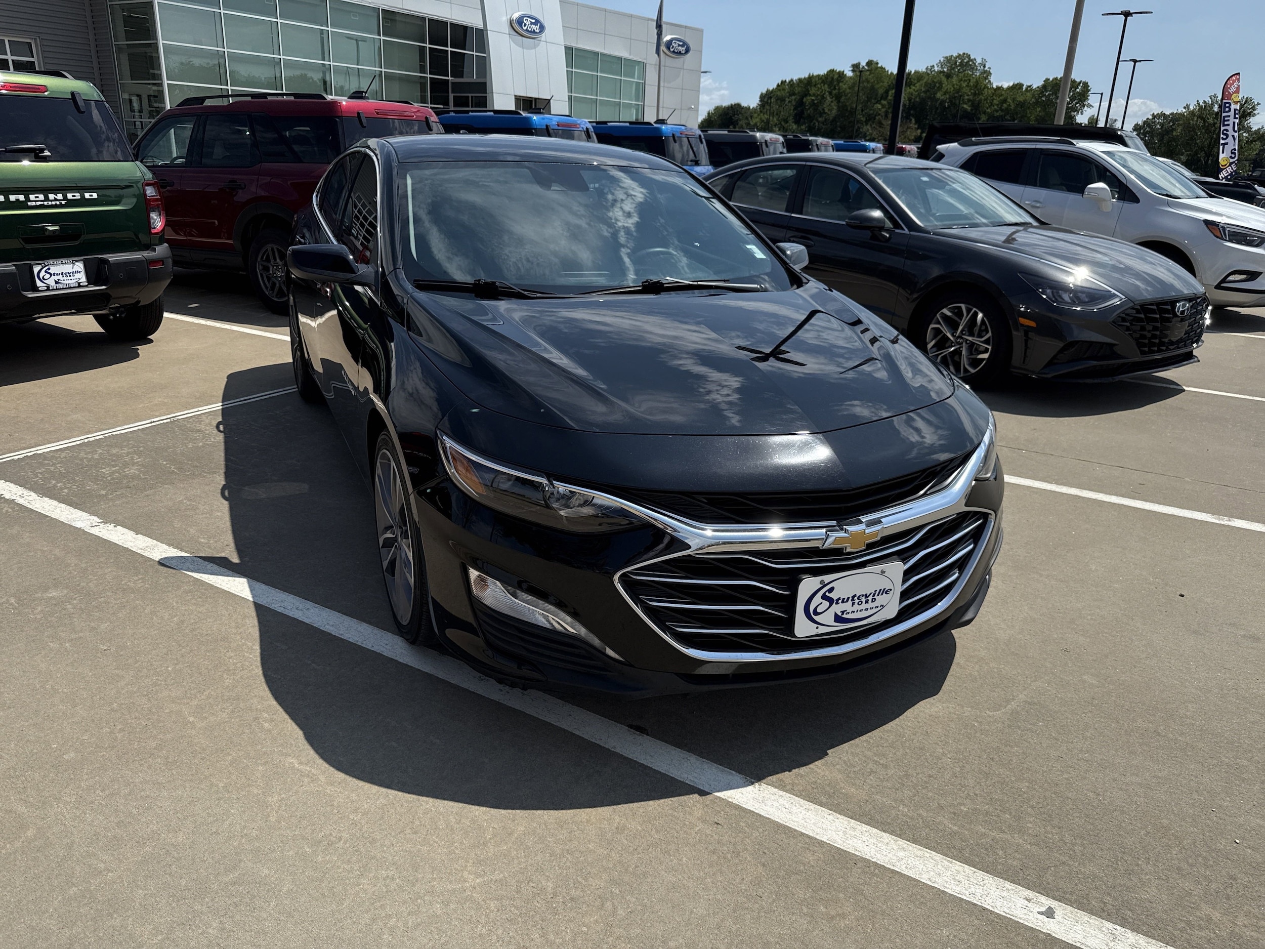 Used 2021 Chevrolet Malibu 1LT with VIN 1G1ZD5ST2MF052192 for sale in Tahlequah, OK