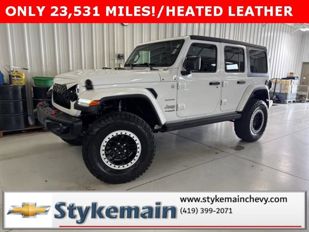 Used 2018 Jeep Wrangler Unlimited Sahara SUV
