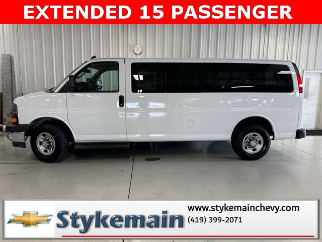 Used 2022 Chevrolet Express Passenger LT with VIN 1GAZGPF79N1197115 for sale in Paulding, OH