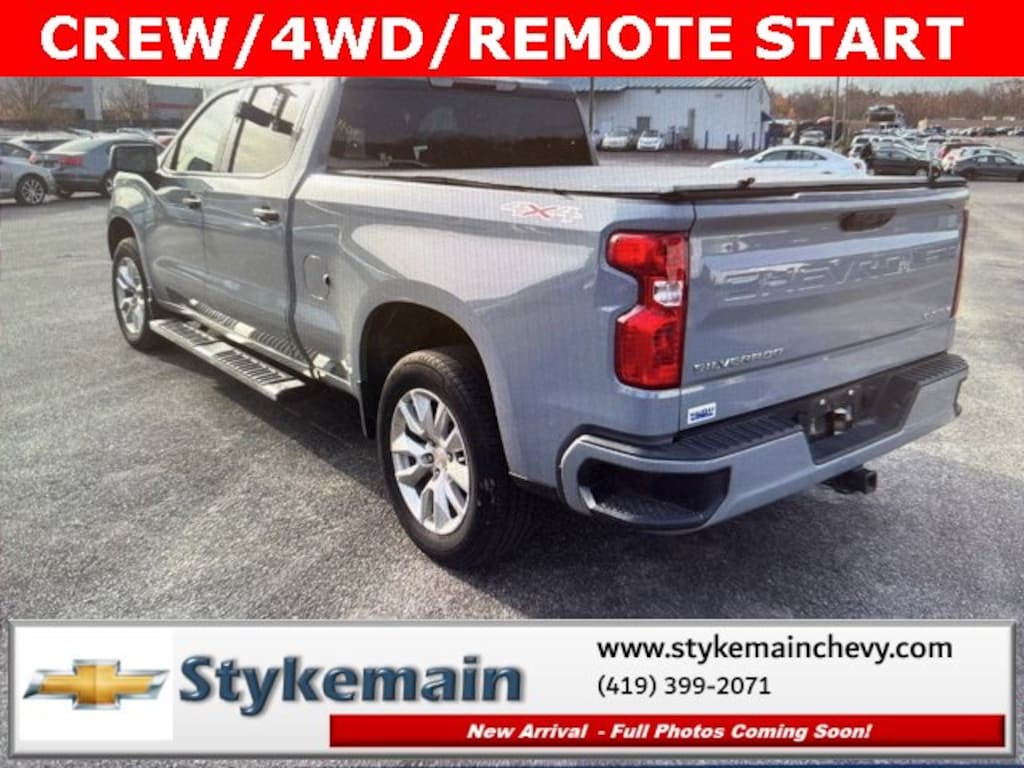 Used 2024 Chevrolet Silverado 1500 Custom Truck Crew Cab