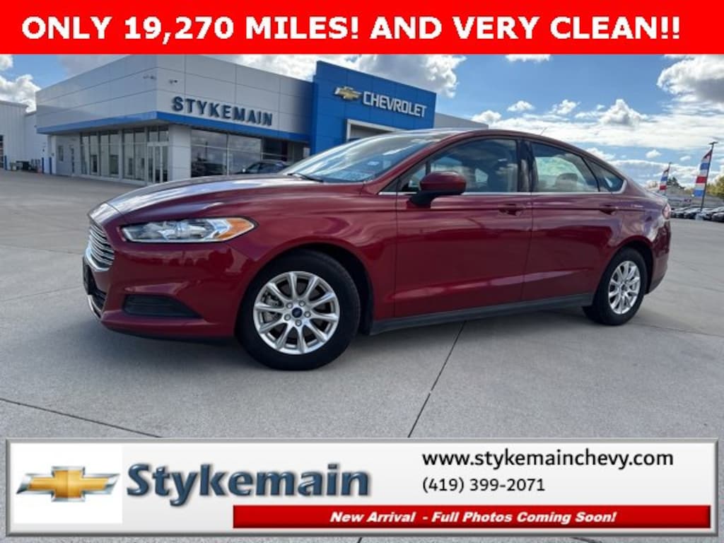 Used 2015 Ford Fusion S Sedan