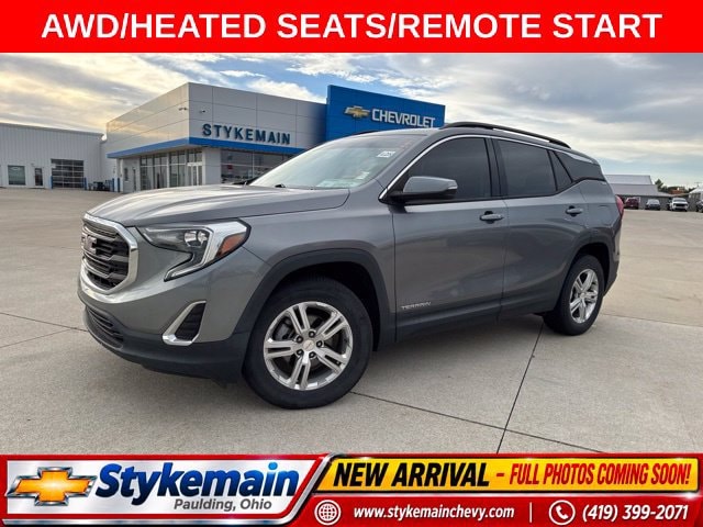 Used 2019 GMC Terrain SLE with VIN 3GKALTEV4KL224545 for sale in Paulding, OH