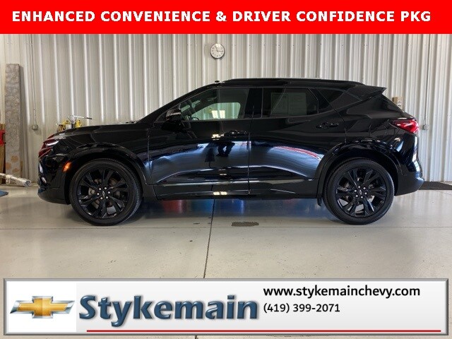 Used 2019 Chevrolet Blazer RS with VIN 3GNKBJRS3KS578402 for sale in Paulding, OH