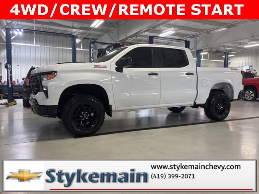 New 2026 Chevrolet Silverado 1500 Custom Trail Boss Truck