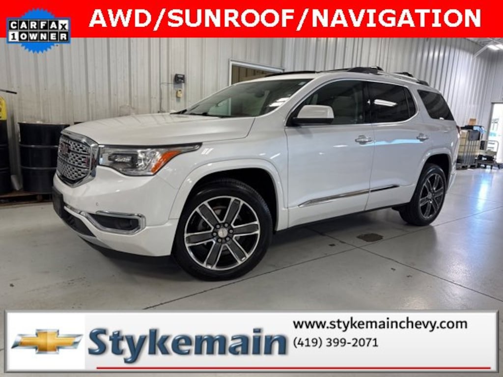 Used 2018 GMC Acadia Denali SUV