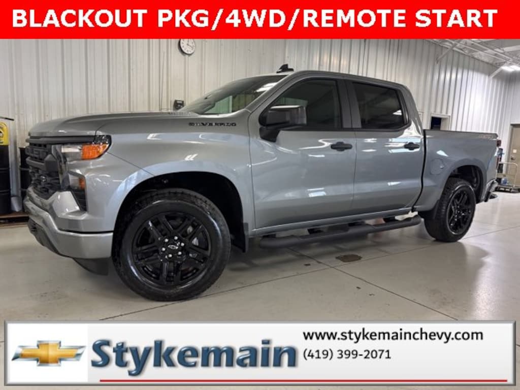 New 2026 Chevrolet Silverado 1500 Custom Truck