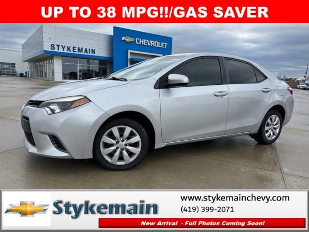 Used 2016 Toyota Corolla L Sedan