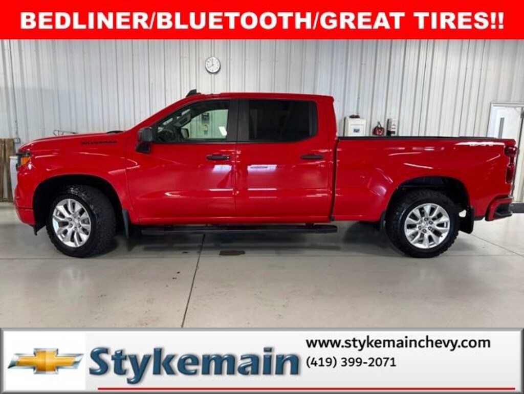 Used 2024 Chevrolet Silverado 1500 Custom Truck Crew Cab