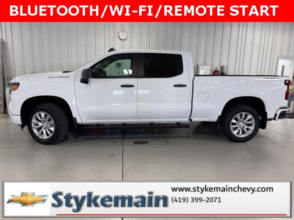 Used 2023 Chevrolet Silverado 1500 Custom Truck Crew Cab