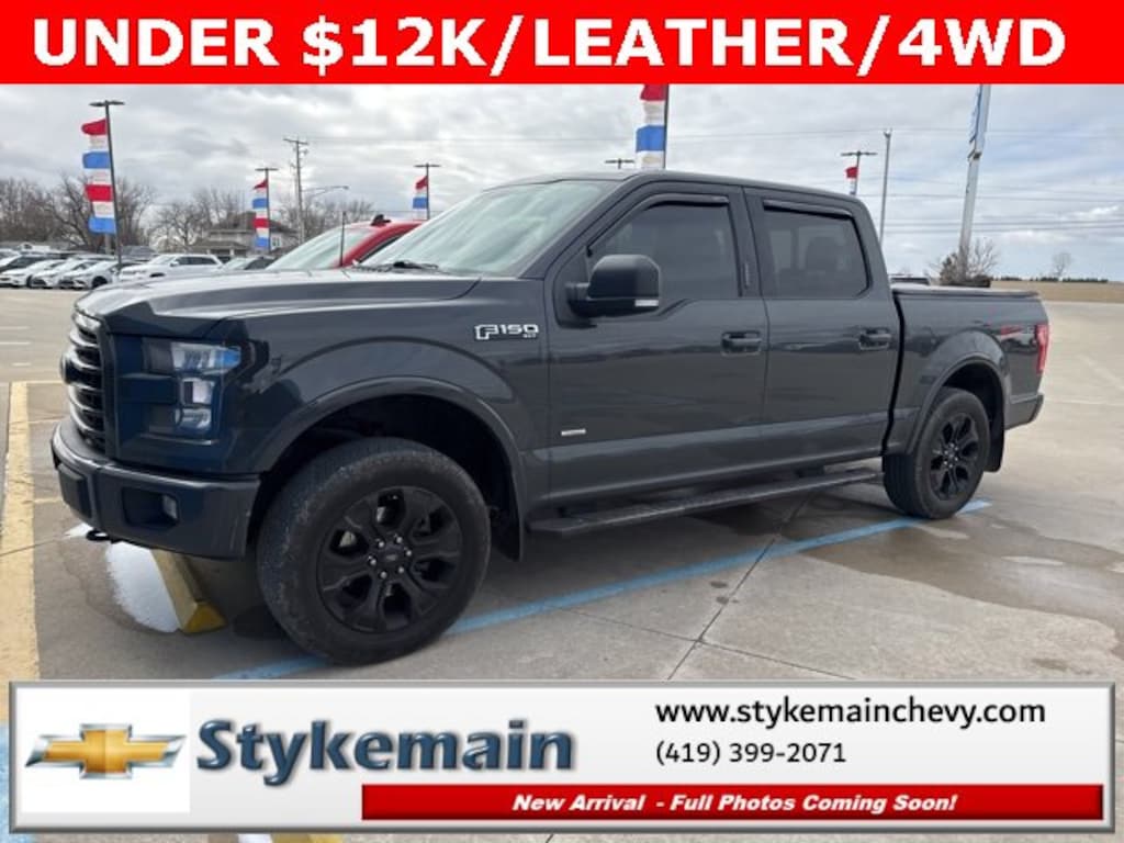 Used 2016 Ford F-150 XLT Truck SuperCrew Cab
