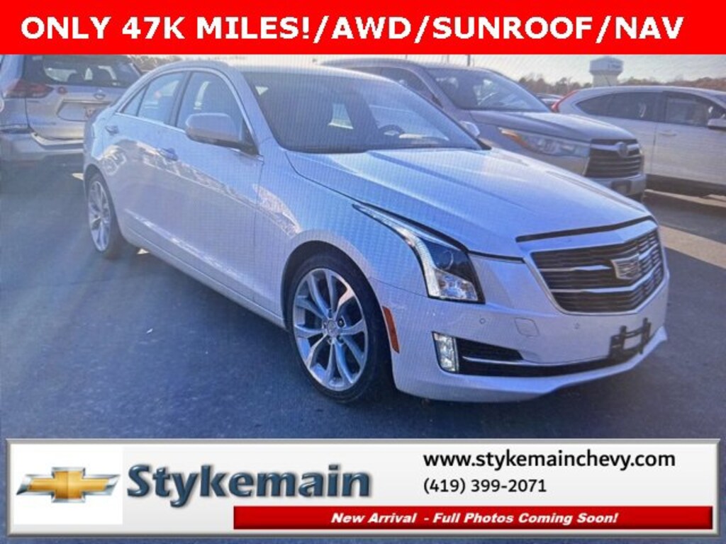 Used 2017 CADILLAC ATS Premium Luxury AWD Sedan