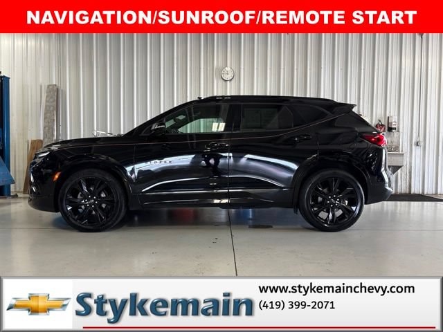 Used 2019 Chevrolet Blazer RS with VIN 3GNKBJRS3KS578402 for sale in Paulding, OH